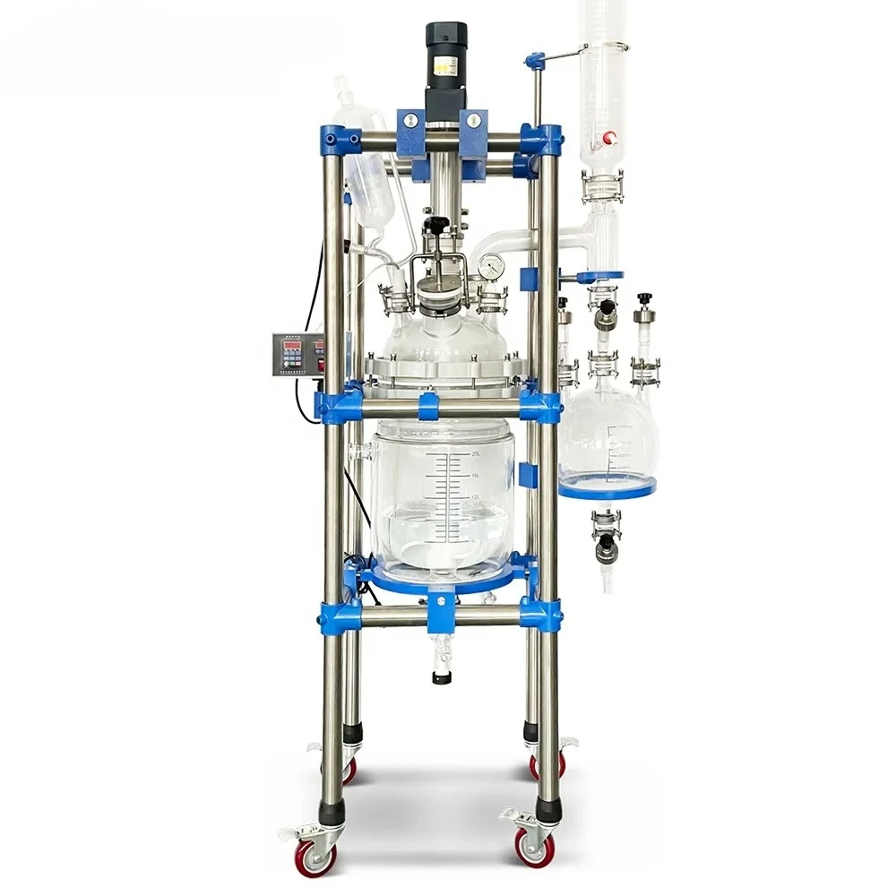Масштабируемый химический реактор объемом 5 л для промышленного применения