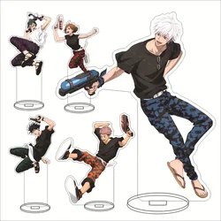 16cm New Anime Jujutsu Kaisen Figures Gojo Satoru Yuji Itadori Acrylic Stands Standing Plates Model Desk Decor Toy Gift