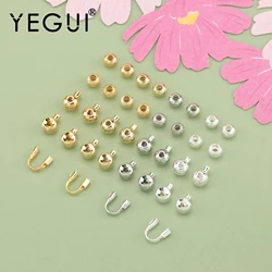 YEGUI M1077,jewelry accessories,connectors,diy jewelry,18k gold plated,copper metal,rhodium plated,charm,jewelry making,one pack