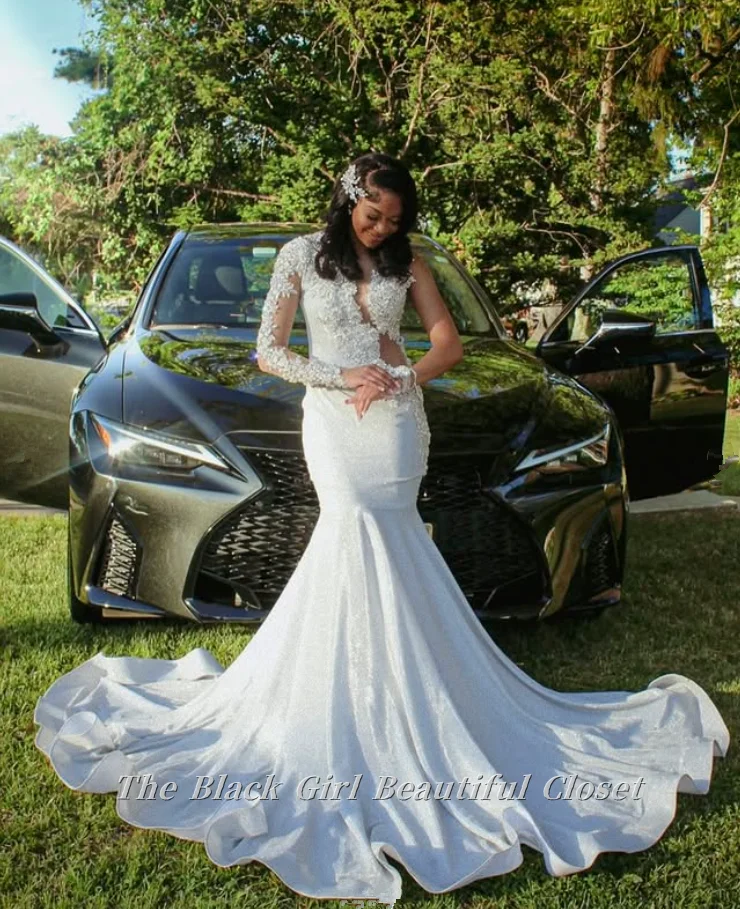 

Customized Sexy See Through Prom Dresses Long Black Girls Round Neck One Shoulder Sleeve Prom Dresses Tulle See Through Feeling