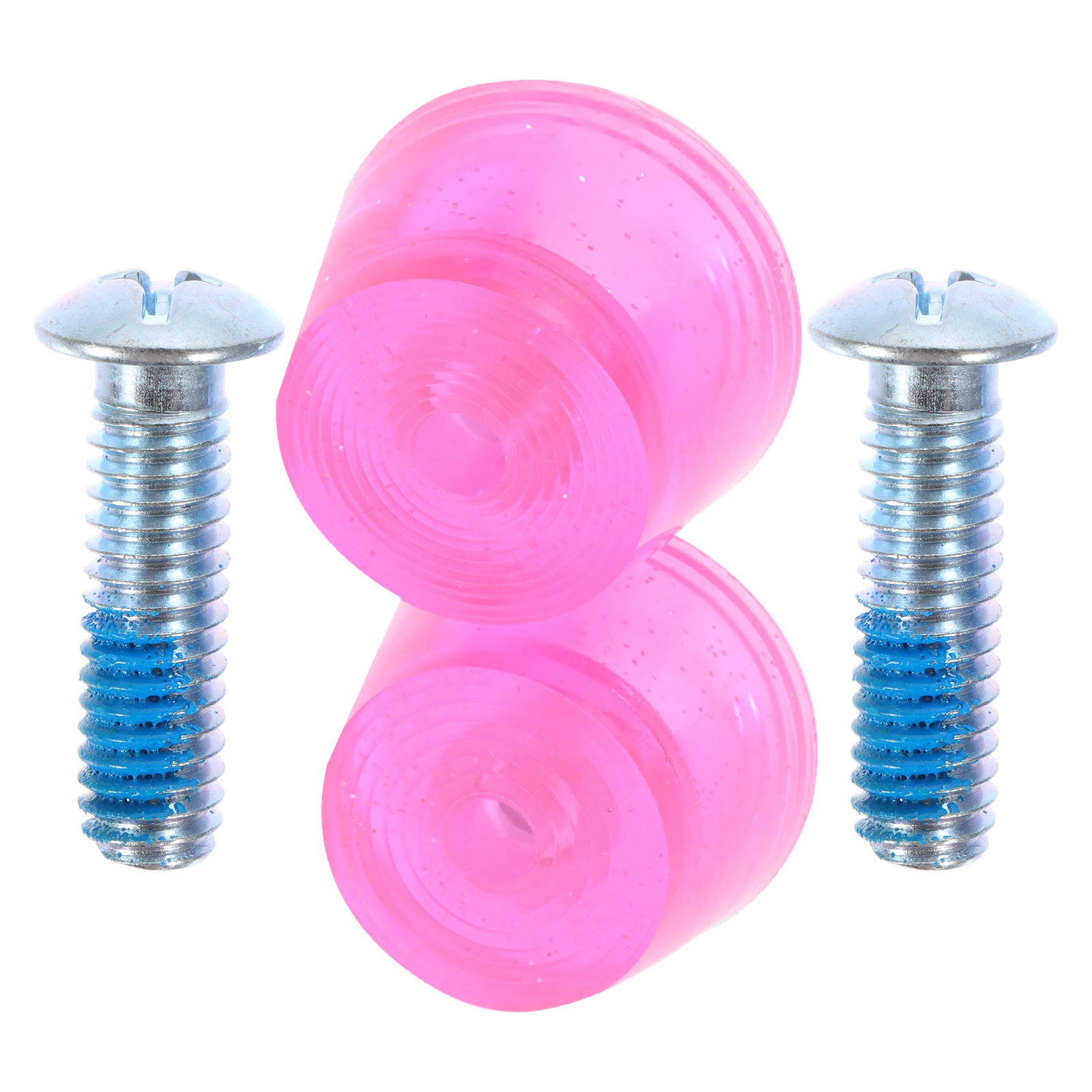 

1Pair Replaceable Skate Toe Stops With Screws Ensure Skating Safety Roller Skates Accessories