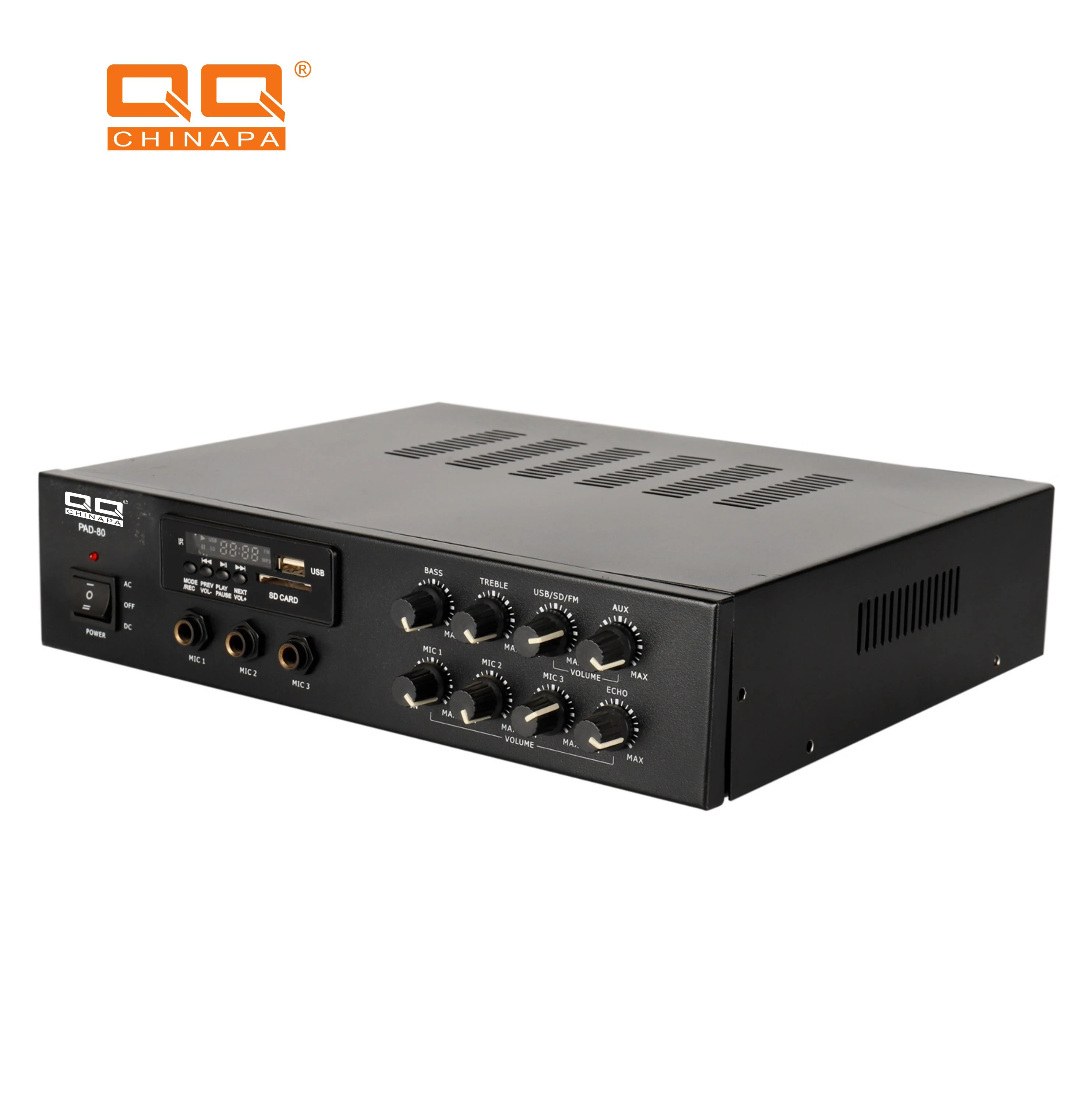 Digital Blue Tooth Audio Power Amplifier With USB,SD Card And Wireless Remote Control