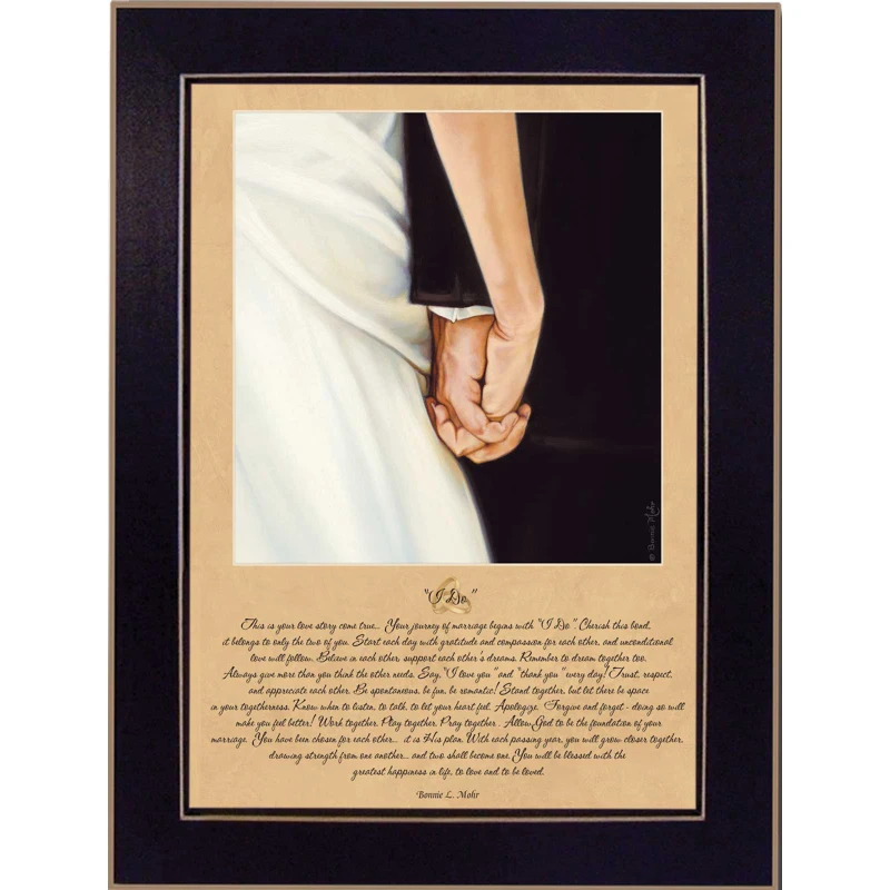 Faccio da Bonnie Mohr, arte da parete stampata, poster incorniciato pronto da appendere, cornice nera