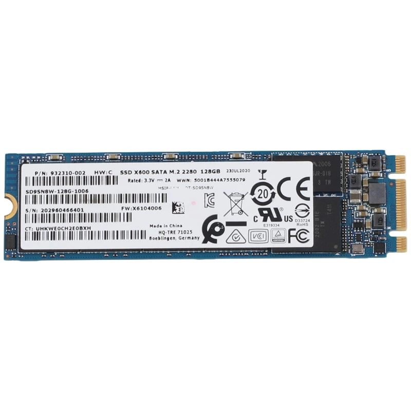 128GB M.2 SATA SSD 2280 SSD Internal Solid State Drives For Desktop Laptop Computer SSD