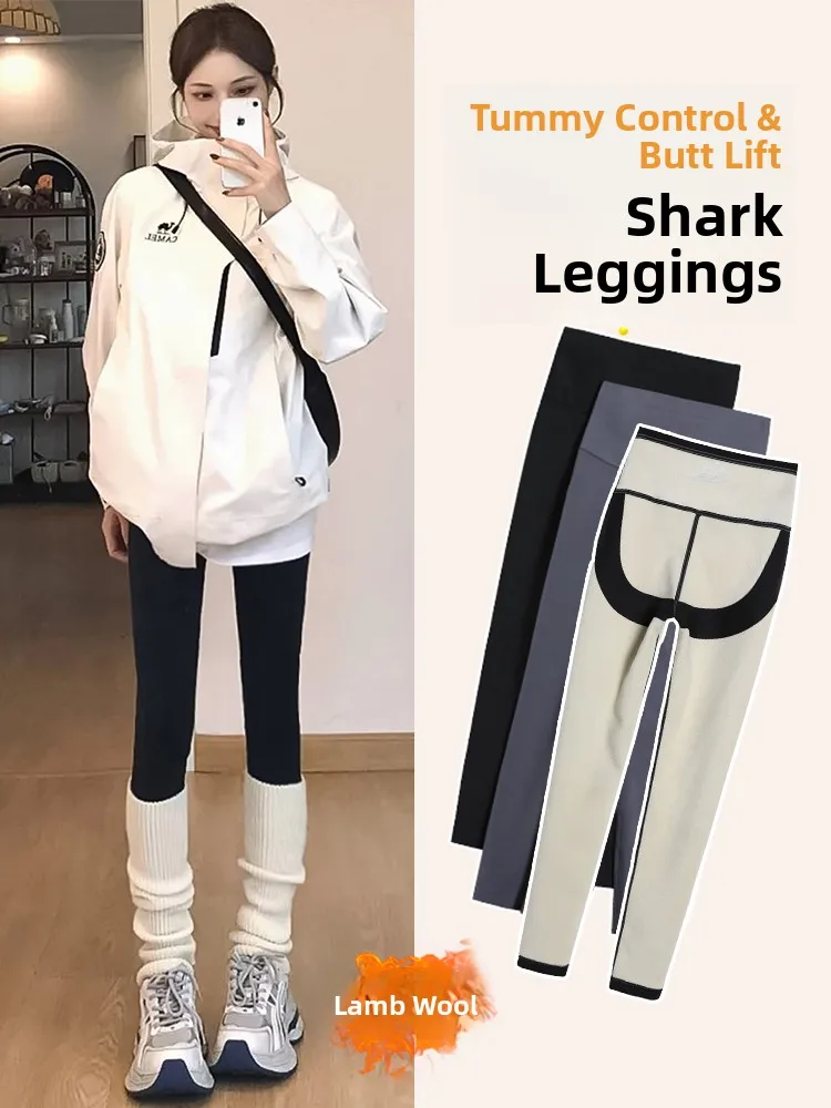 

Теплые зимние леггинсы для йоги Bla arkskin с высокой талией, утягивающие живот, с эффектом подтяжки ягодиц, универсальные, не сползающие, новинка