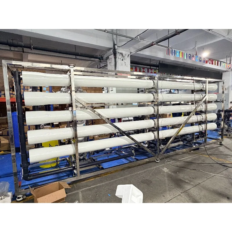 Industrial Grade 25000LPH RO Water Treatment Machinery 25T/H Reverse Osmosis Water Filter System For Boiler Feed Water