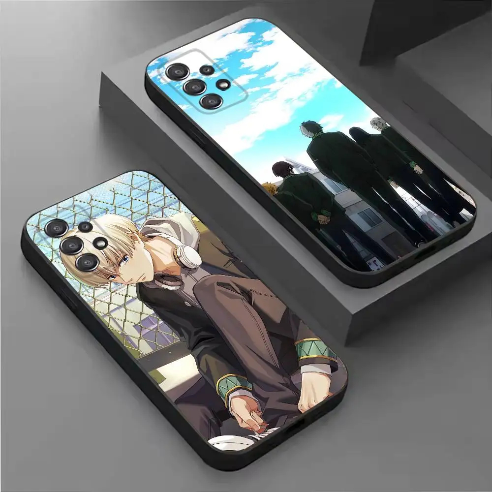 Anime W-Wind B-Breaker Black Soft Protective Case For Samsung Galaxy S30, 25,24,23,22,21,20,10 Ultra Plus Lite FE