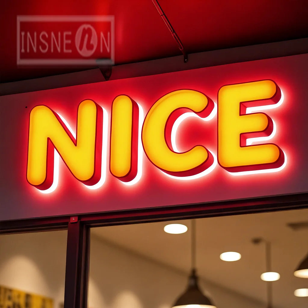 Custom Luminous Letters Metal LED Sign Wall Logo Outdoor Company Store Light Signboard Business 3D Acrylic Signage Decoration