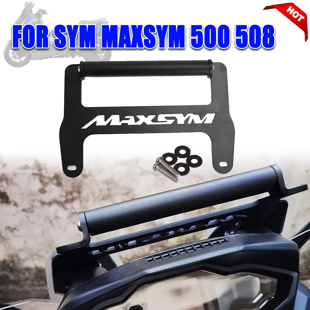 Motorcycle Accessories Smartphone Stand Support GPS Navigation Extension Rod For SYM MAXSYM TL 500 508 TL500 TL508 2019 - 2024