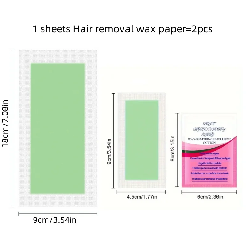 10/30/50 Pcs Depilatory Wax Strips For Hair Removal Wax Paper Cold Wax Strips Paper For Face Neck Arm Leg Body Beauty Tools