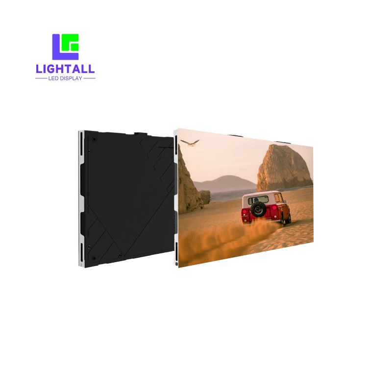 P1.25 small pixel pitch COB LED panel indoor 600*337.5mm ultra-thin die-cast aluminum box full-color LED display LED wall