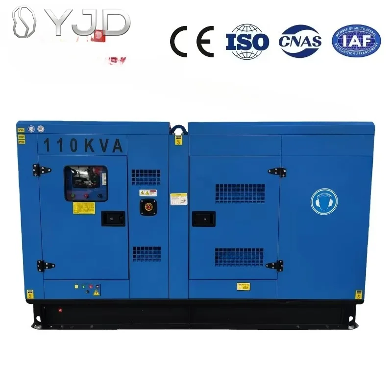 

Générateur pekins 100kva 80kw Planta Electrica 110kva 88kw Model 1104C Soundproof Three Phase 50hz Generators with ATS for Sale