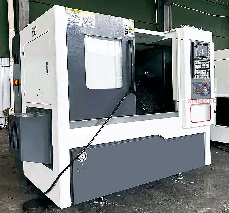 China Factory TCK40 CNC Inced Bed Lathe, Dual-Spindle Turning And Milg Hine