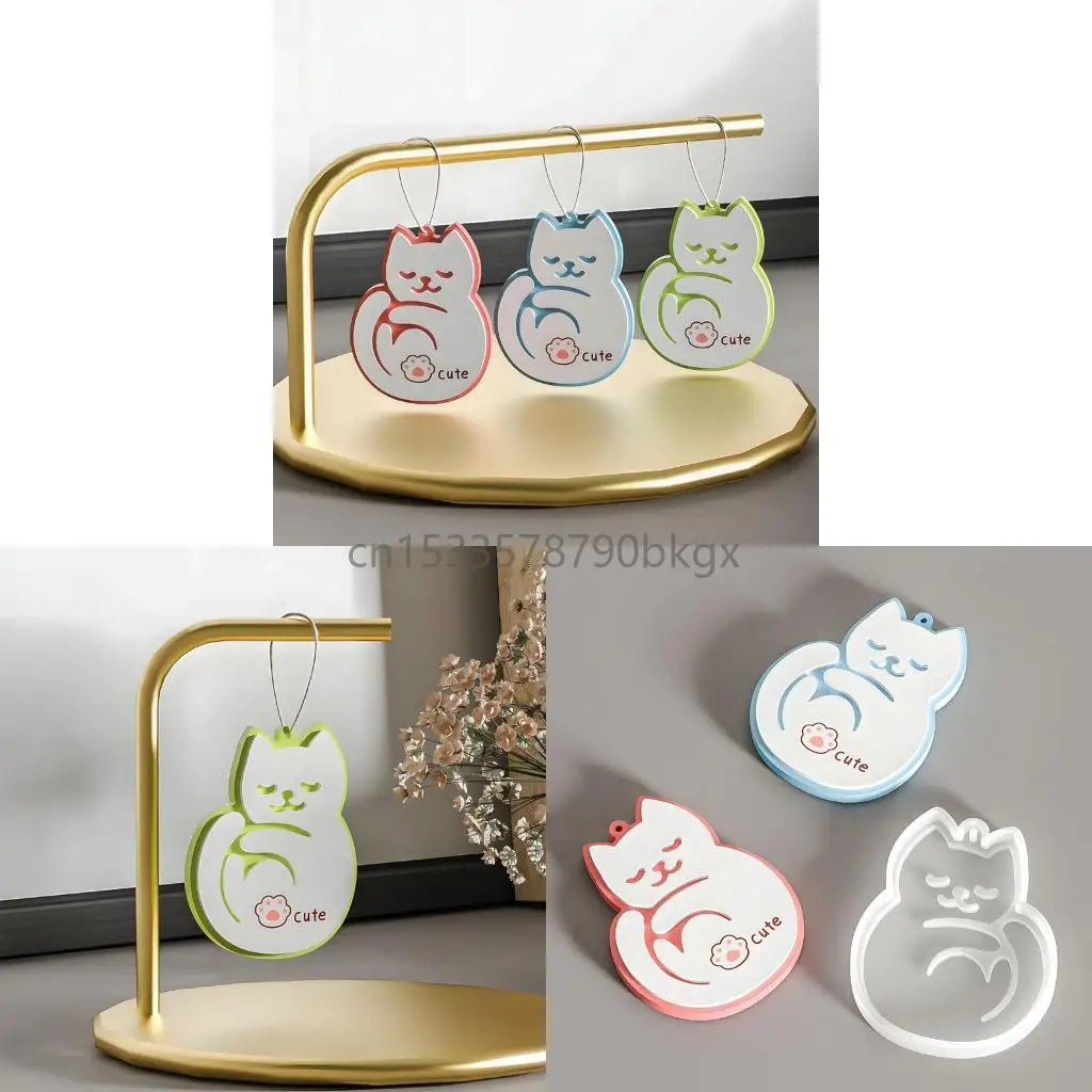 

Feline Silicone Mould For Handmade Craft Jewelry Making Accessories J78E