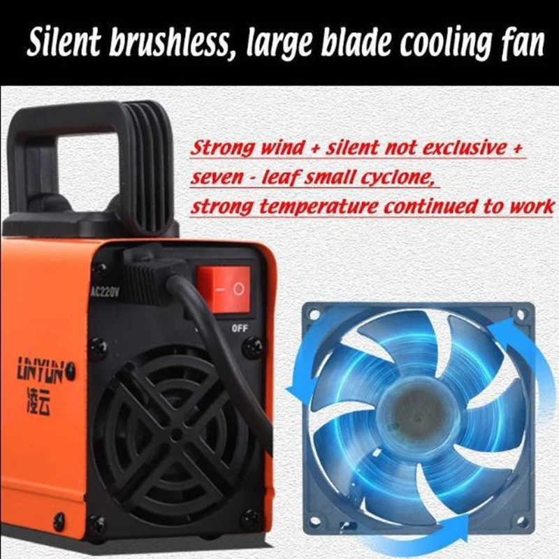 220V Welding Machine Portable Household ZX7-250 Full Copper DC Mini Electric Welding Machine