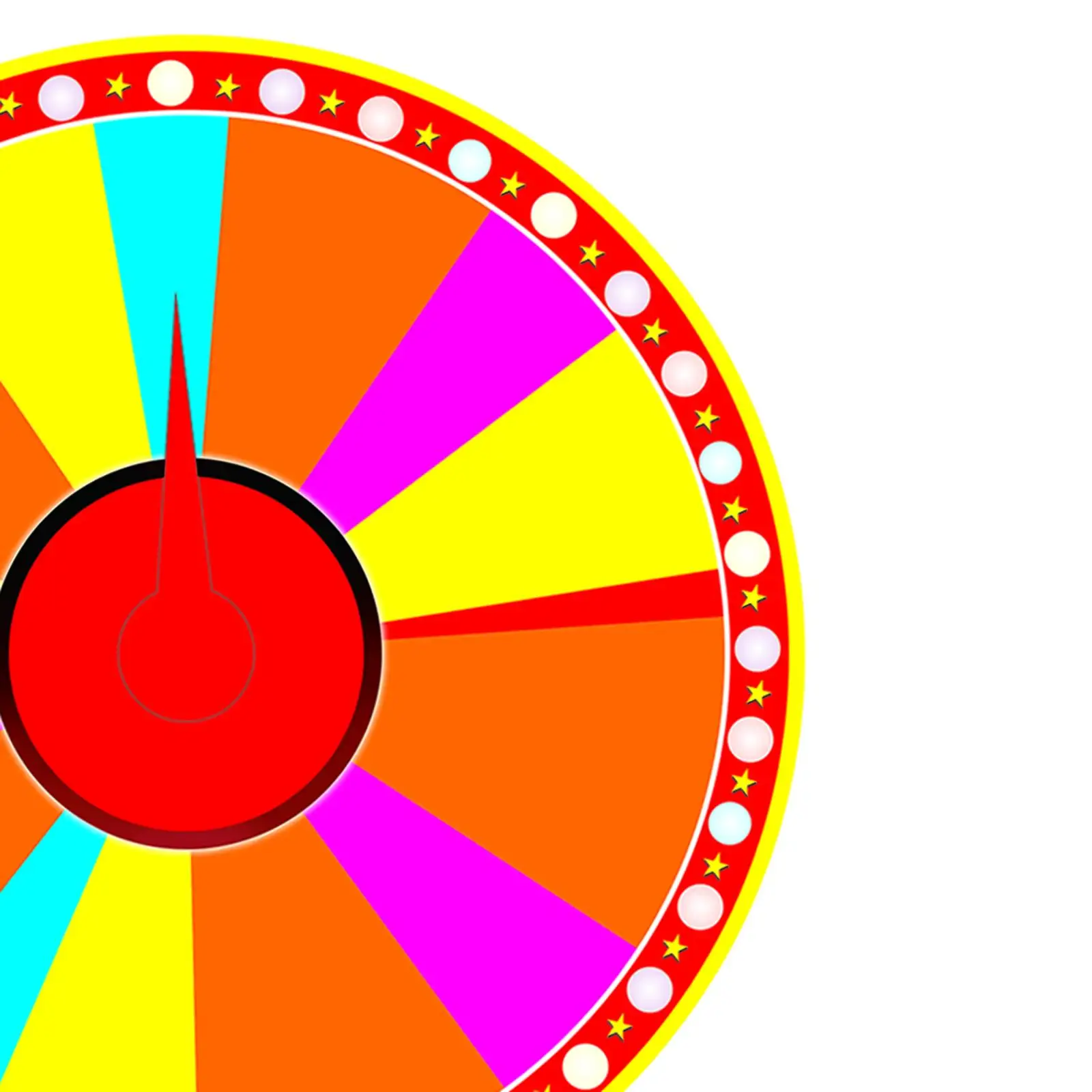 Tabletop Prize Turntable, Desktop Fortune Wheel, Acrylic Pointer with Pen Casino Prize Wheels for Pub, Party, Carnival Game
