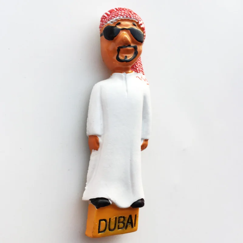 

Dubai Resin Fridge Magnet, Rich Design, Souvenir, Message Sticker, Travel Souvenir