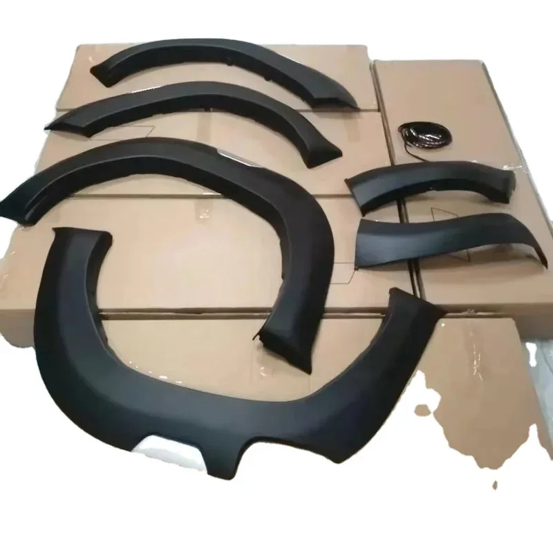 

Автомобильные детали 4X4, оригинальные аксессуары, длинные оригинальные колесные брови для Hilux Revo 2021 +, черные расклешенные крылья Whee