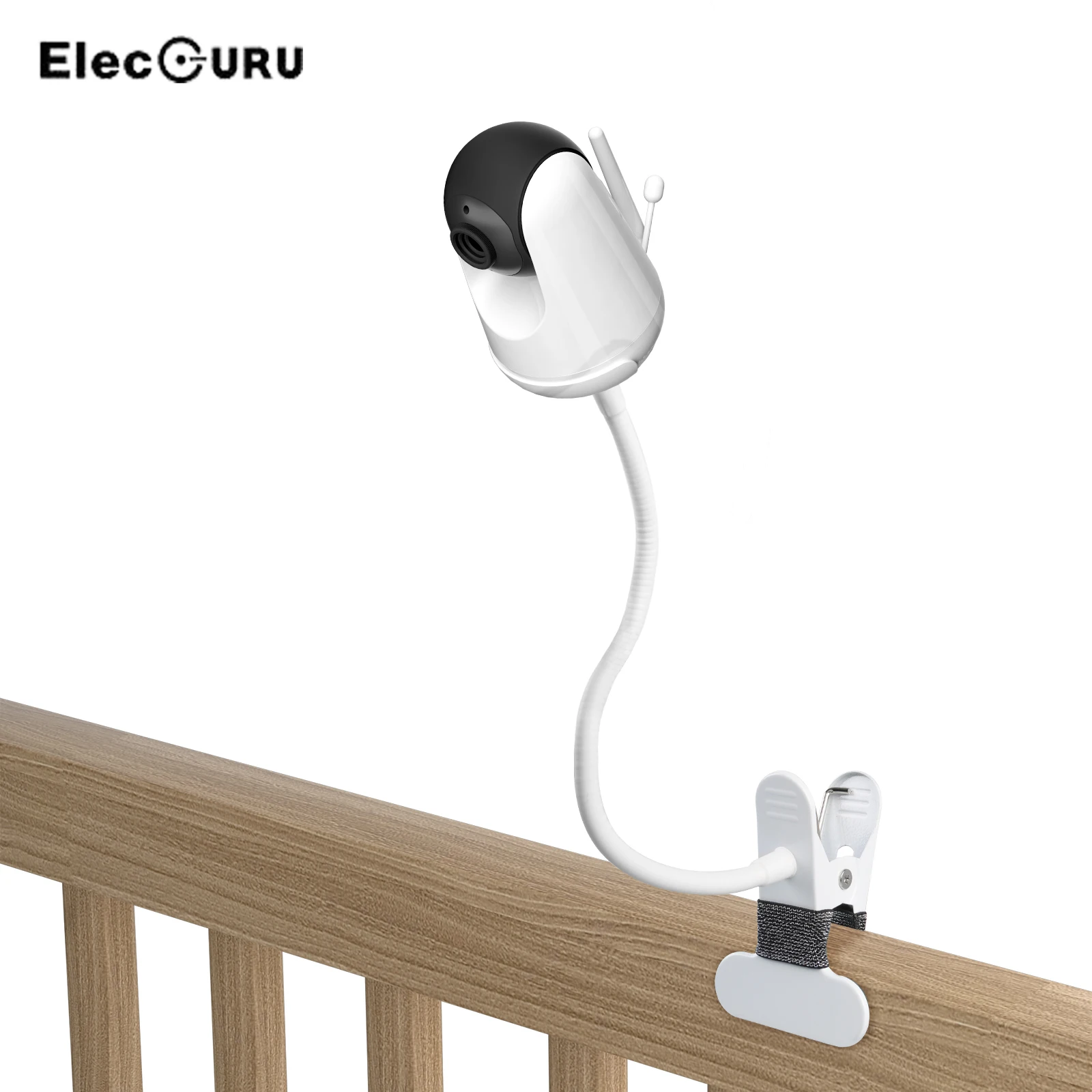 Flexible Twist Mount with Clip For VAVA Baby Monitor Camera Holder,Sturdy Clip stabilizer Holder Mount