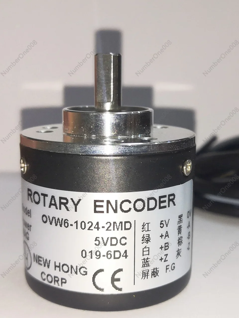 5V Long-line Drive TTL Differential Output Incremental Rotary Encoder 1000 Pulse 1024 Lines