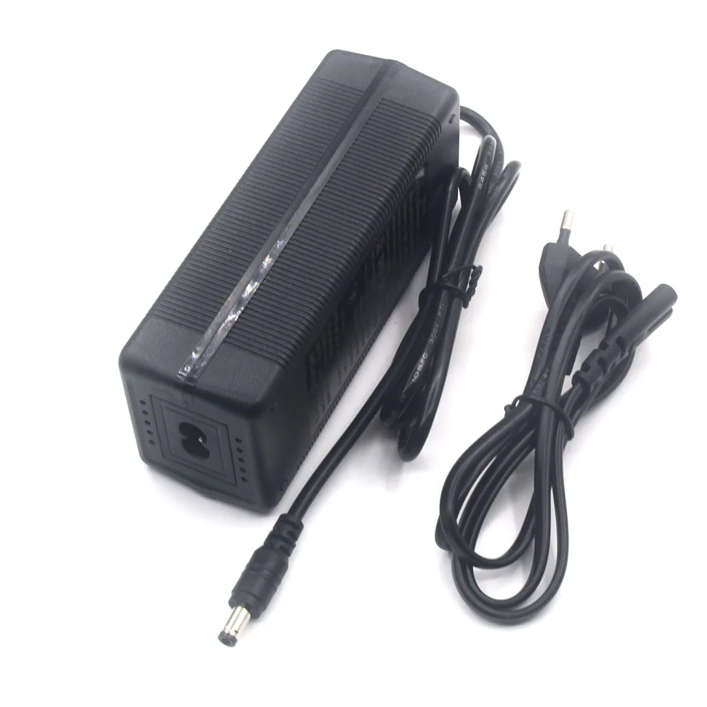 Power Charger แบตเตอรี่ลิเธียม Li-Ion 42V2A สําหรับ 10series 36V E B แบตเตอรี่ Charger เอาต์พุต 42 V 2A อินพุต AC 110 -240V