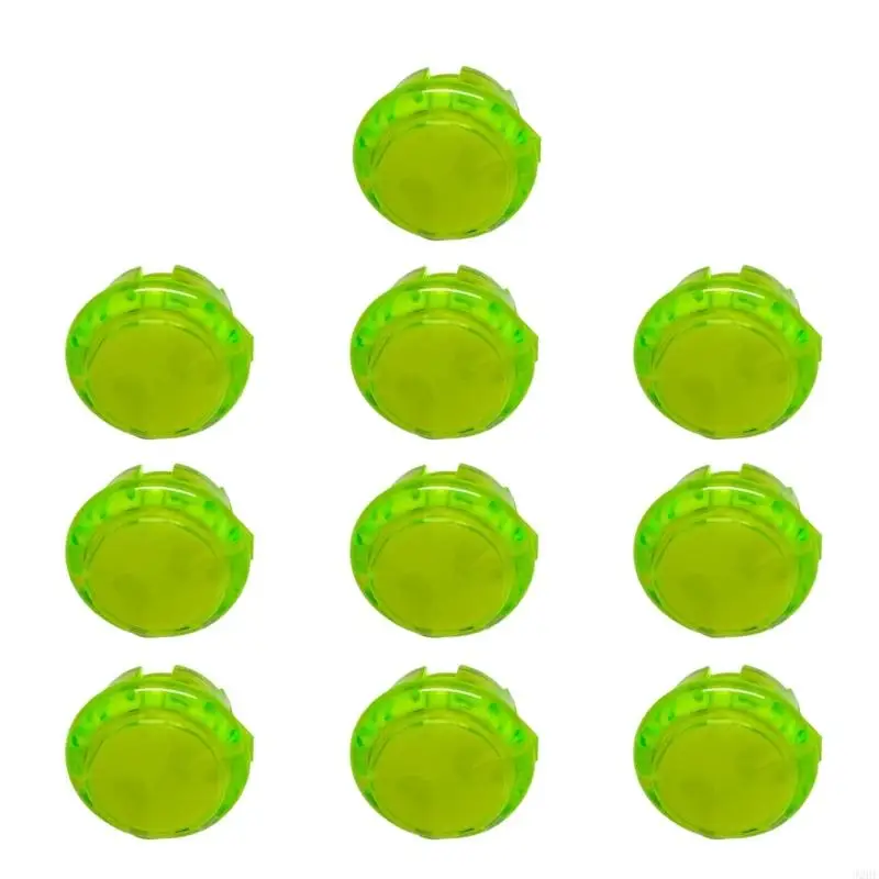 

J2HE 10Pcs 24mm/30mm Push Button Replacement Controller Arcade Game Machine Switches