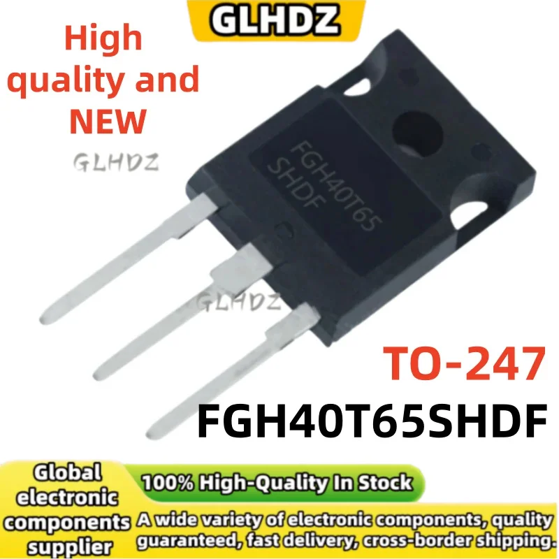 brand new 5-20UNITS/LOT FGH40T65SHDF IGBT power transistor TO-247 In the warehouse