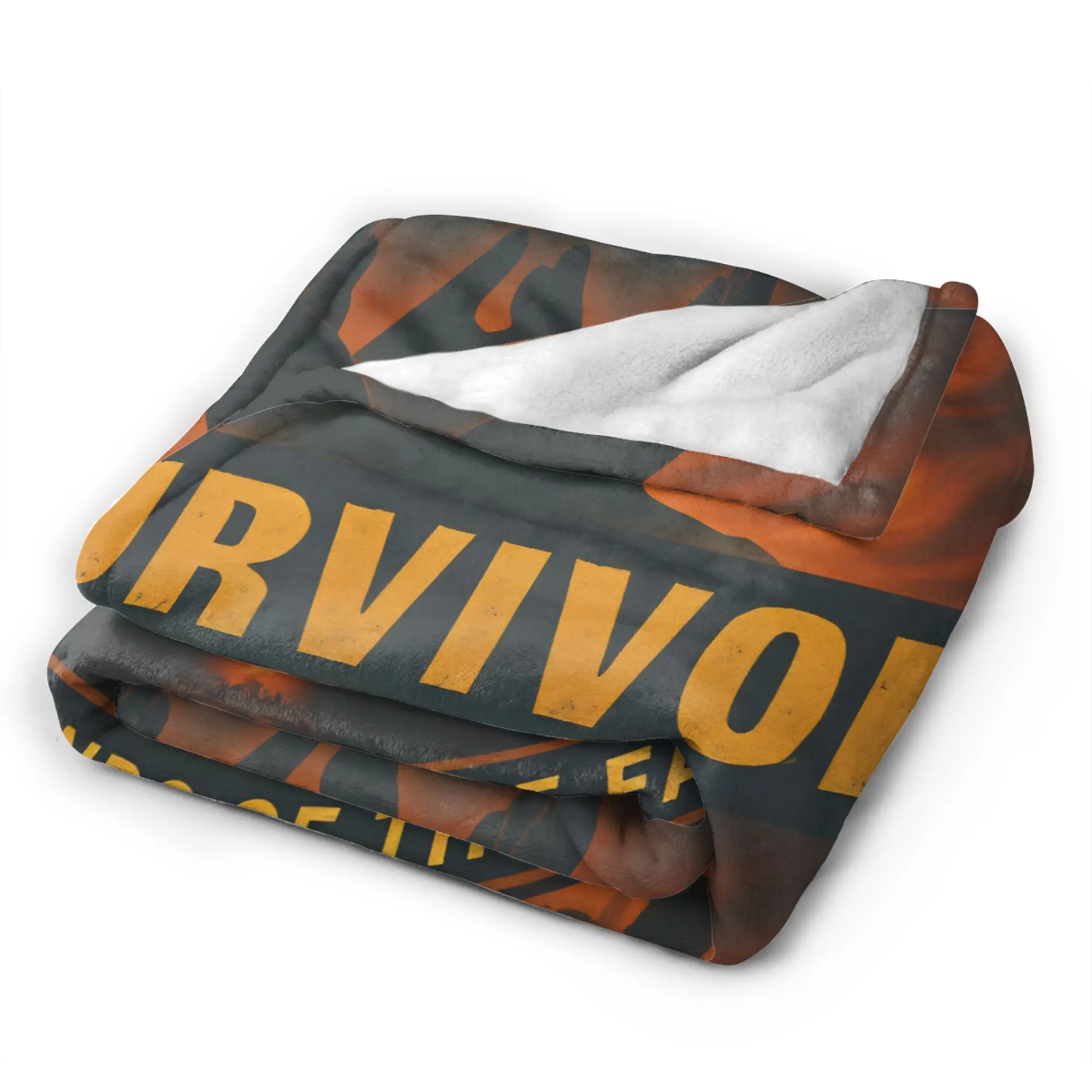 Survivor Season 50  Bedding Throws Soft Casual Blanket  For Bedroom Travel Office Flannel Bedspread Bed Cover