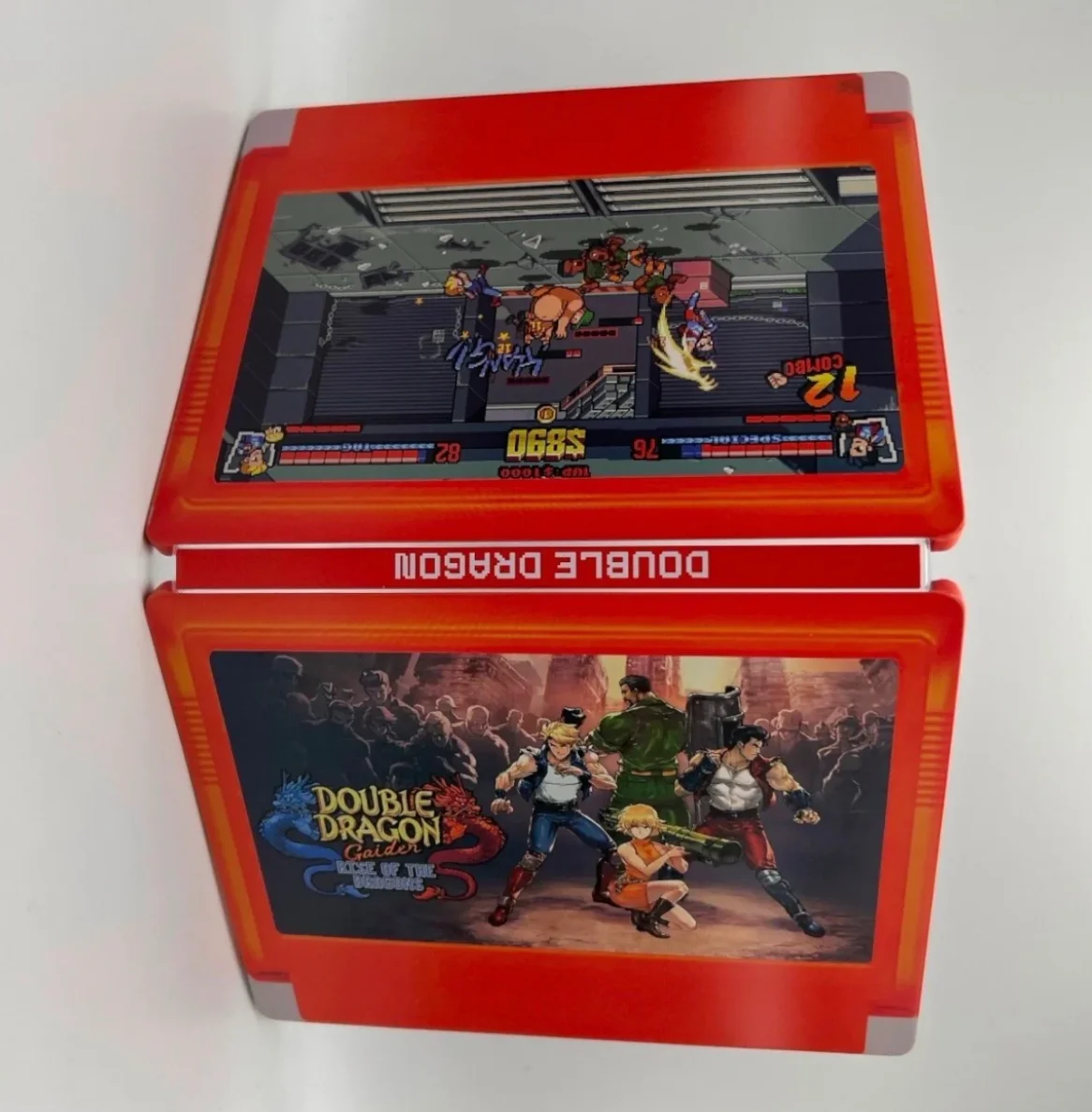ダブルドラゴン-カスタムメイド-g2-スチールブックケース-ps4-ps5-xbox用-ゲームなし