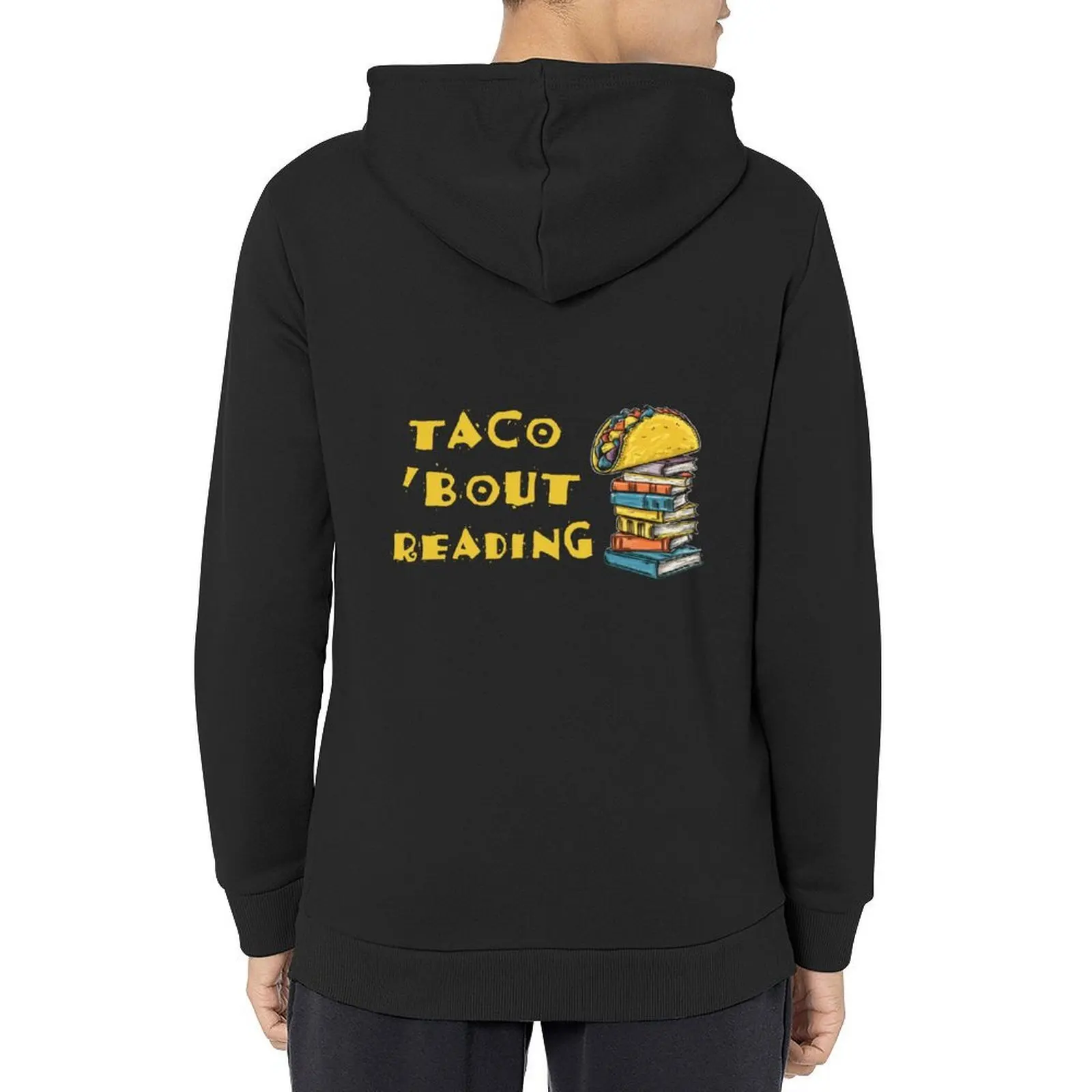 

Taco Bout Reading Hoodie fashion men japanese style blouse mens clothes autumn hoodie