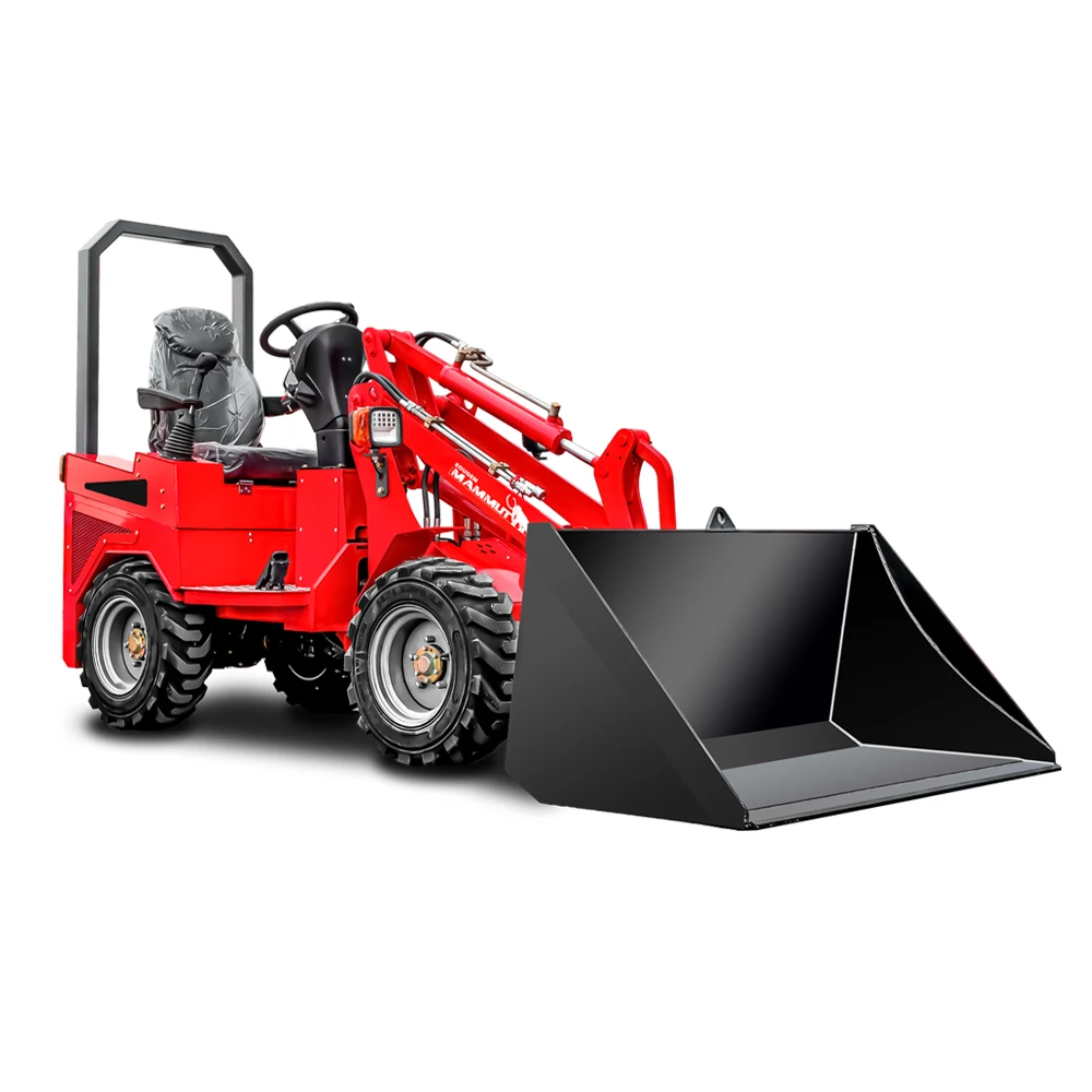 Cheap 400kg 0.4ton small electric wheel loaders mini front end loader small diesel/electric loader best price for sale