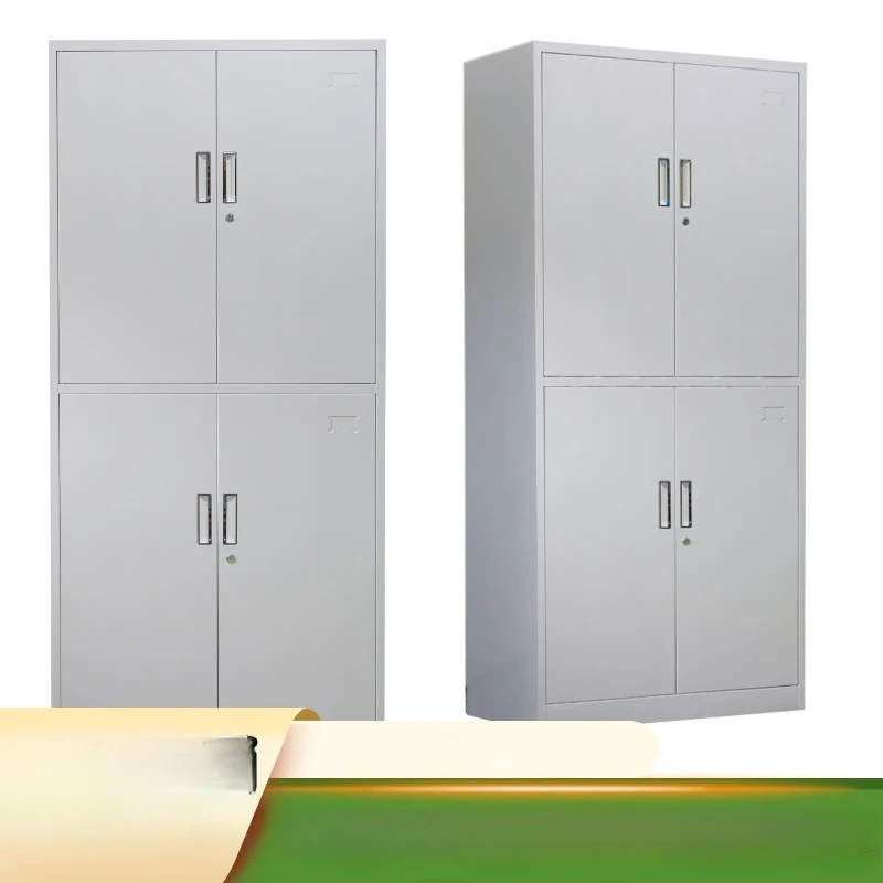 

Whole body double section cabinet Iron cabinet Information cabinet Certificate Iron file Multi-layer file Office file