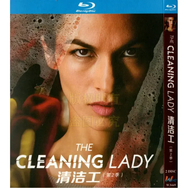 American Crime Drama TV Series Cleaner Season 1-3 BD Blu-ray High Definition 6 Discs