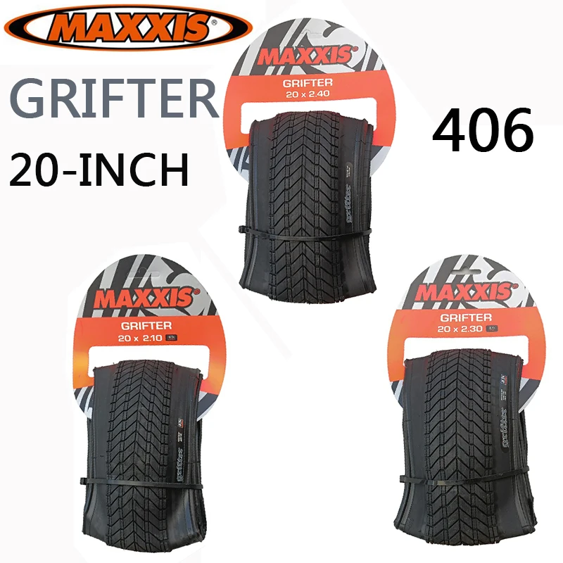 MAXXIS GRIFTER Stunt Bicycle Tyre, Foldable And Lightweight With Can Withstand High Tire Pressure And Double Rubber Technology.