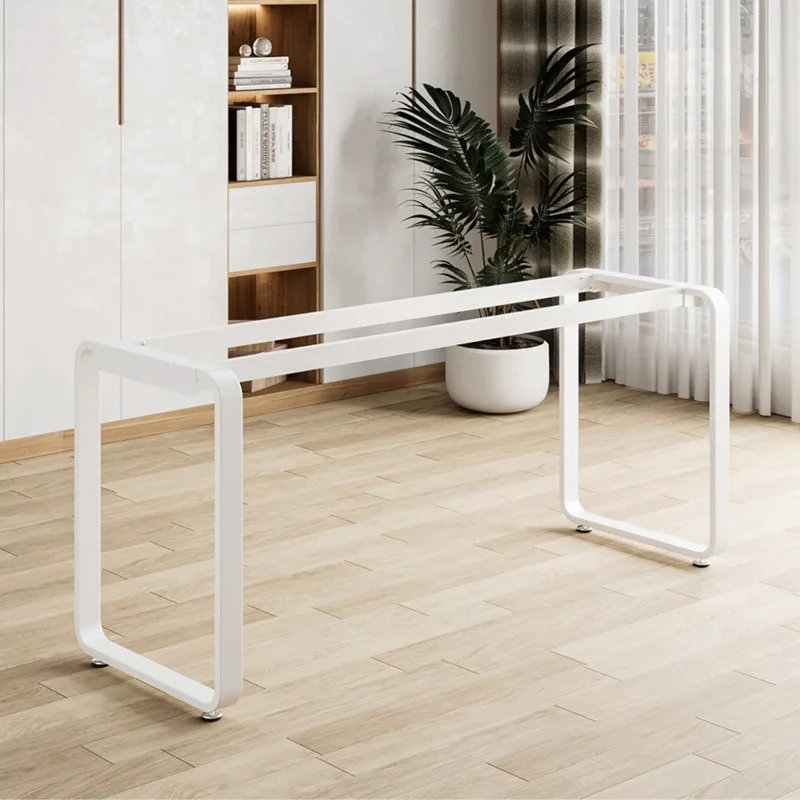 Wrought iron arc table leg bracket rock slab bar marble tile dining table desk base coffee table metal feet