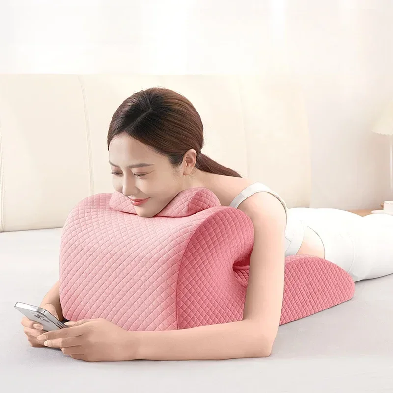 Memory Foam Bed Wedge Pillow Incline Support Cushion for Relief Pregnancy Home Sleeping Pillow Elderly Back Rest Pillow