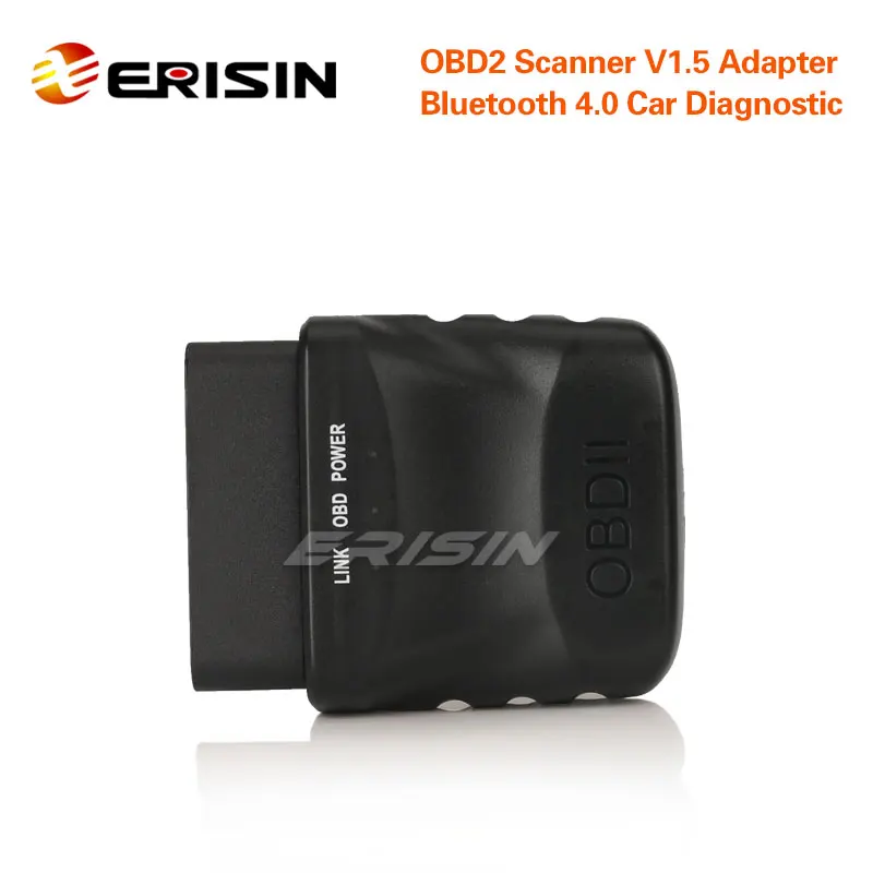 Erisin ES357 Super Mini Car Bluetooth 4.0 OBD2 Scanner for iOS, Android and Windows