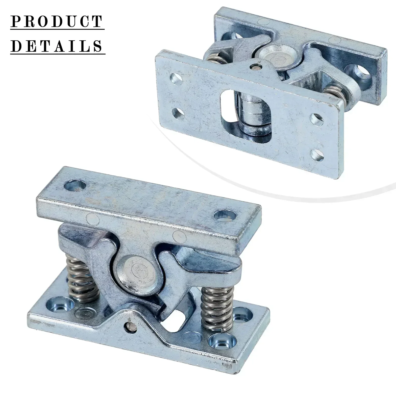 

Release Clamp Spring Loaded Double Roller Catch Drawers Easy Lock Roller Catch Door Drawers Double Roller Catch