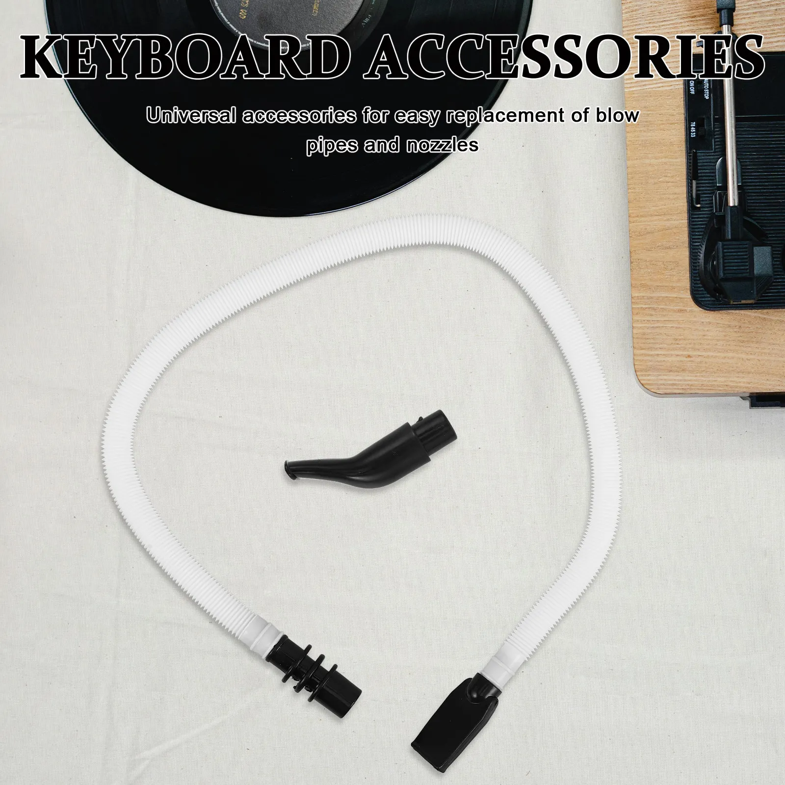

1Set Flexible Plastic Melodica Tube Replacement Mouthpiece Pianica Accessory Universal Part for Air Keyboard Beginner Music
