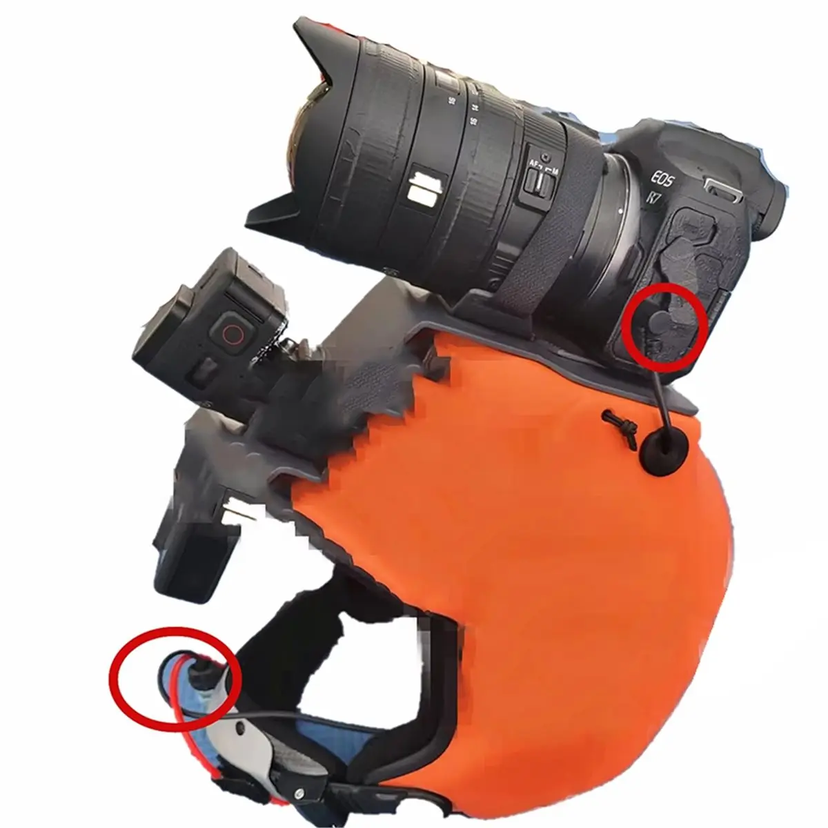 Bite/Bite Camera Shutter Release Cable Aerial Photography Wing-Mounted Action Camera Cable for A7m2/3/4 A6500