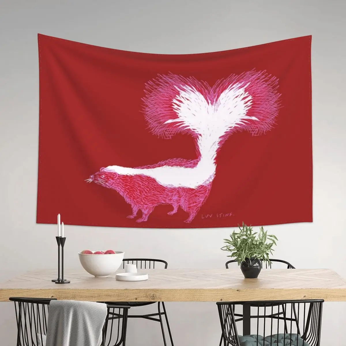 

Luv Stinx Tapestry Cute Room Things Room Design Decoration For Home Tapestry