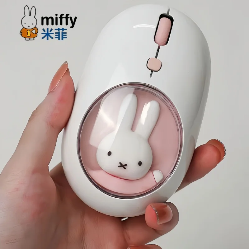 

Беспроводная Bluetooth-мышь Miffy в наличии: превосходный дизайн, портативность, классический шарм, коллекционная серия, подарочные украшения