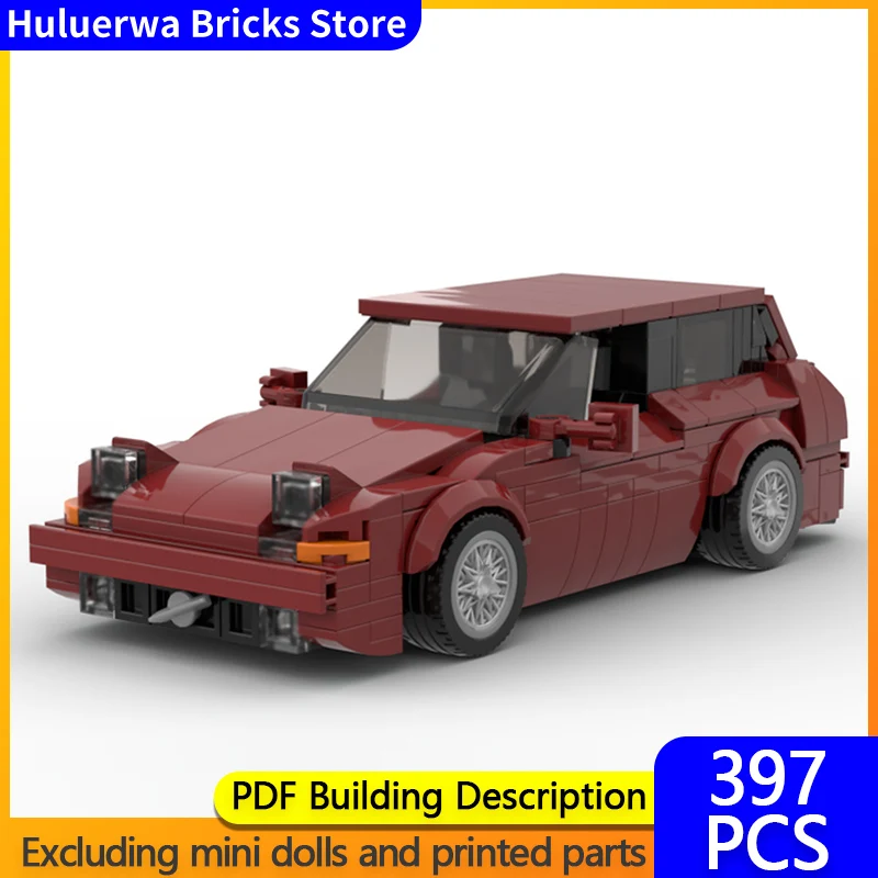 

Speed Racing Car Model MOC Building Bricks 480 Top Tier Sports Car Modular Technology Gifts Holiday Assemble Children Toys Suit