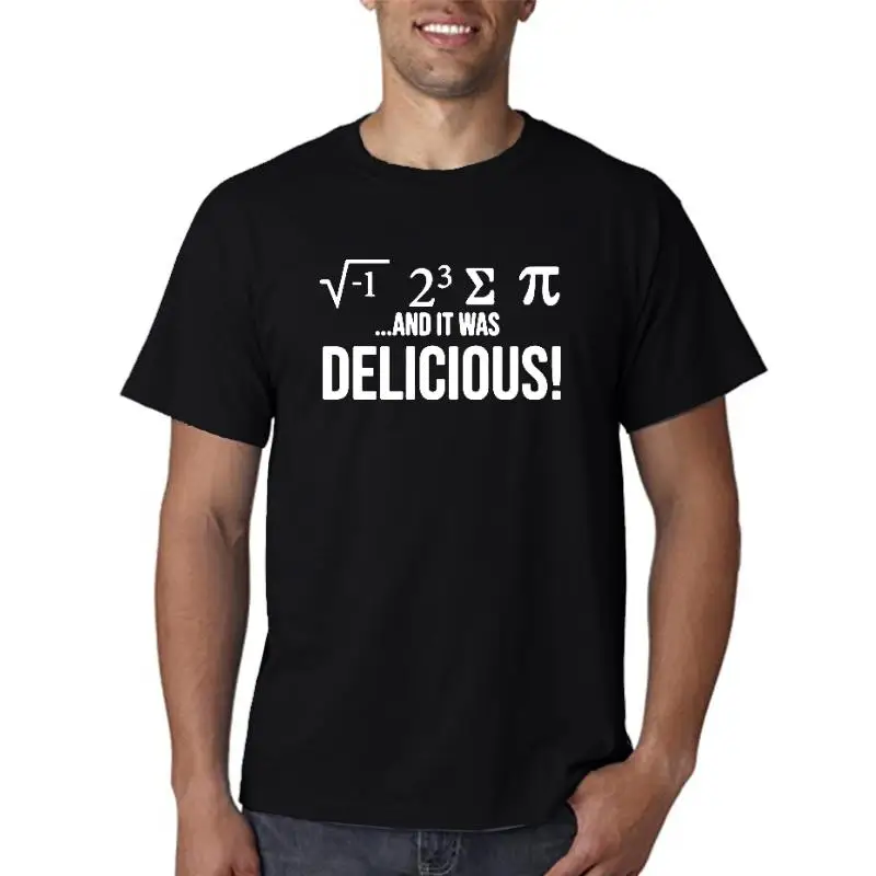 Men's High Quality 100% Cotton T-Shirt Mathematical Geometry Print Customizable Hand-Painted Design Fashionable Casual Wear