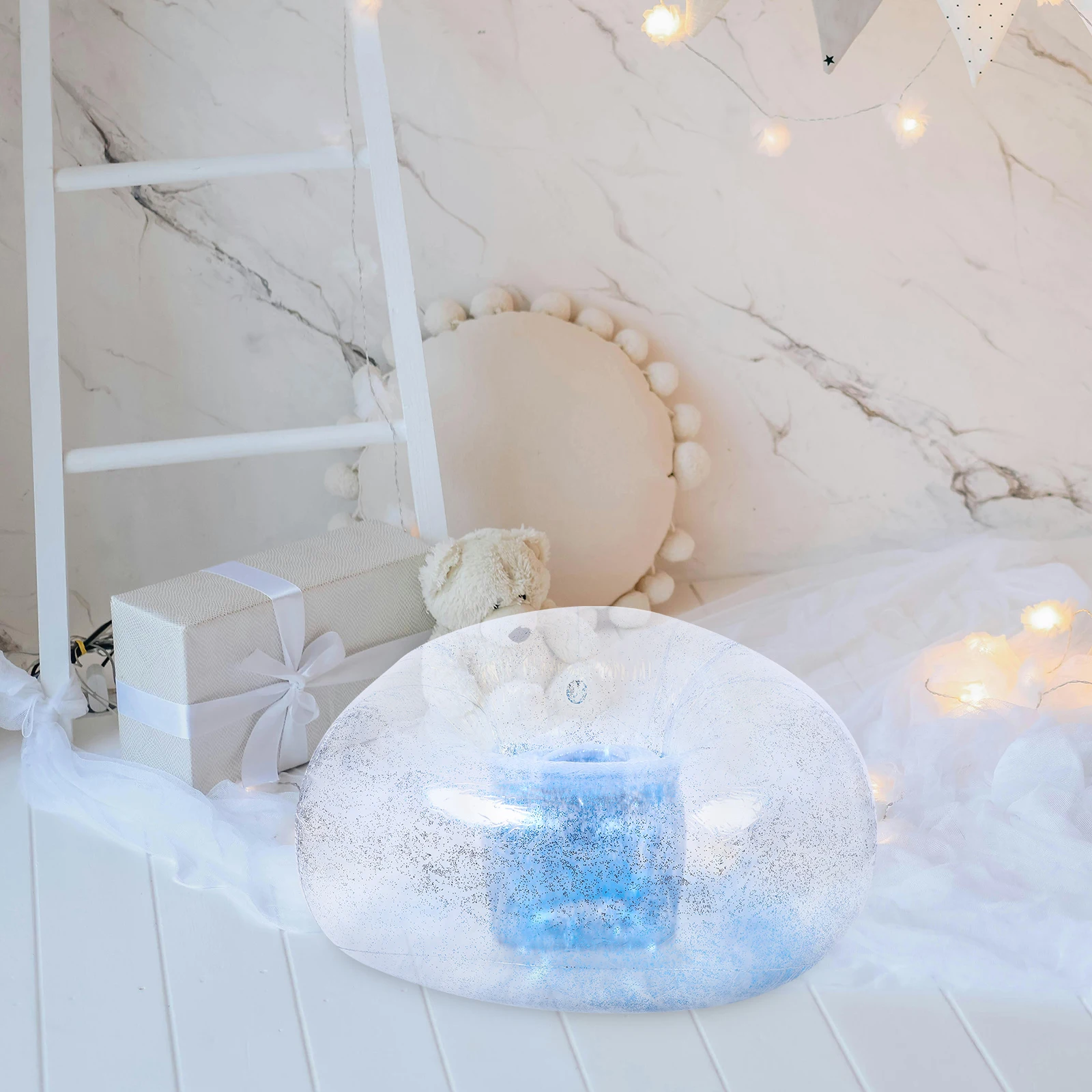 

Portable Inflatable Footstool Foldable Lightweight Pvc Durable Footrest For Travel Car Home Office Sofa Camping Outdoor Use Easy