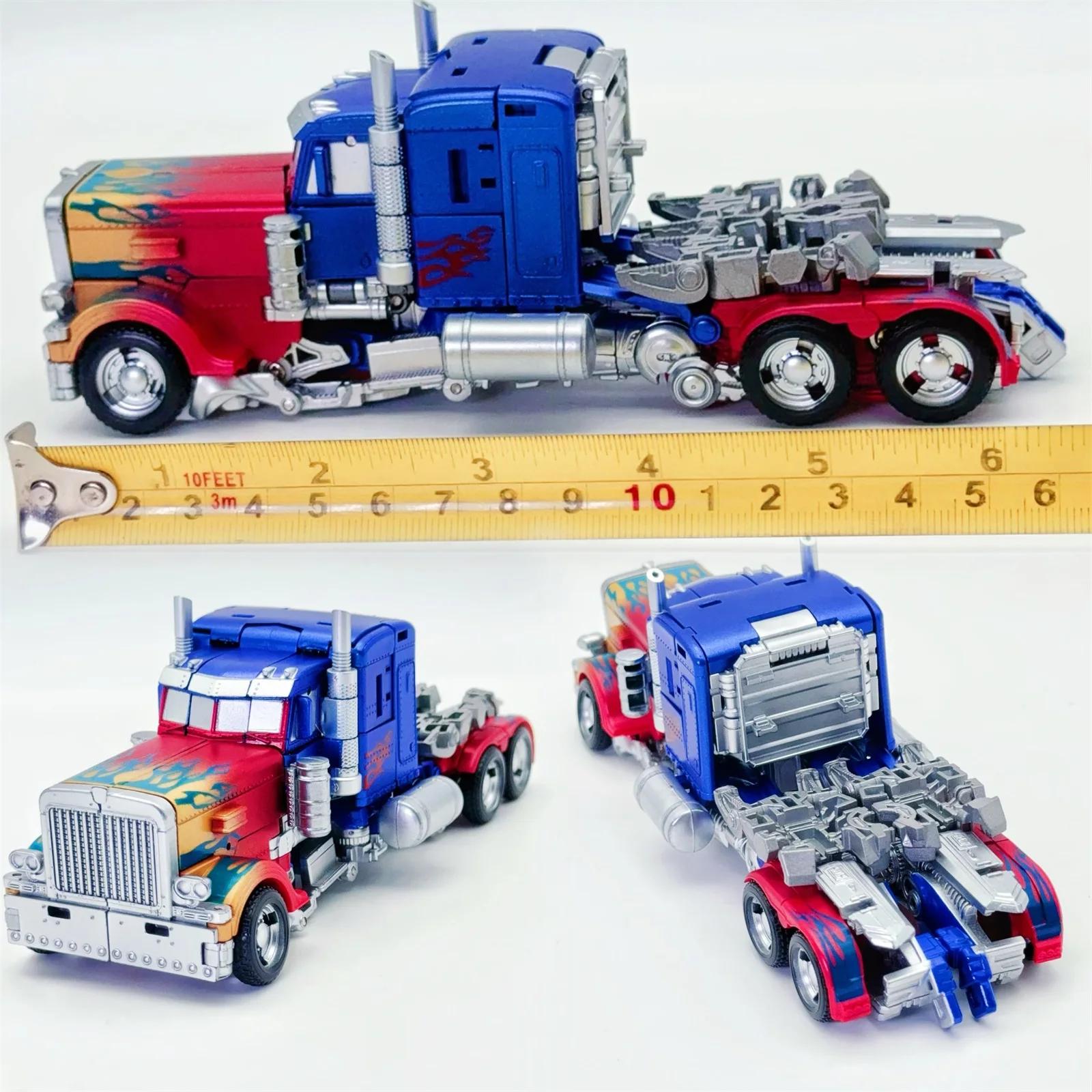 Nouveau BAIWEI Transformation TW1022 EX Version 17.5 cm KO chef-d 'œuvre Figure jouet commandant Prime déformation voiture Robot