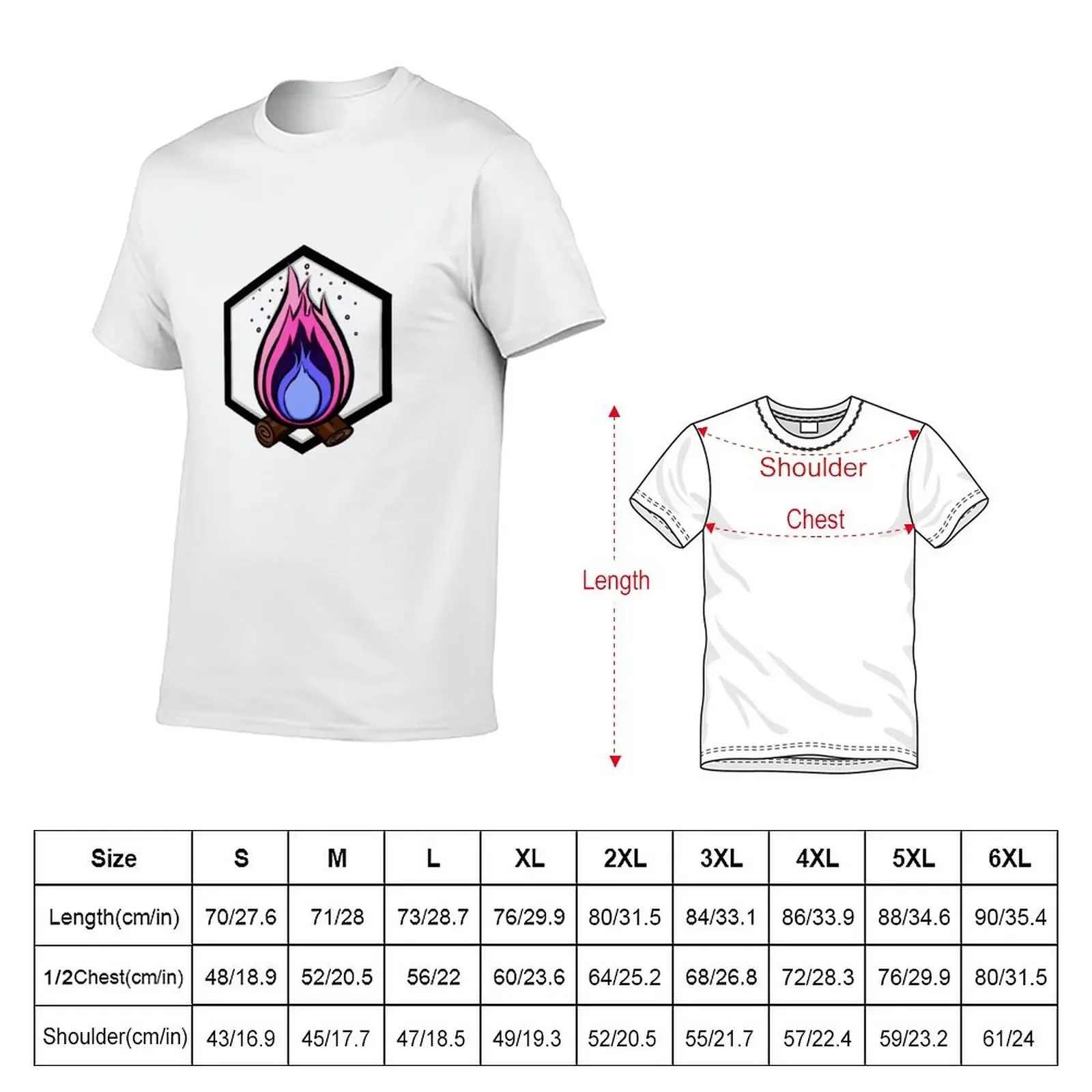 omni campfire T-Shirt customs Blouse men clothes