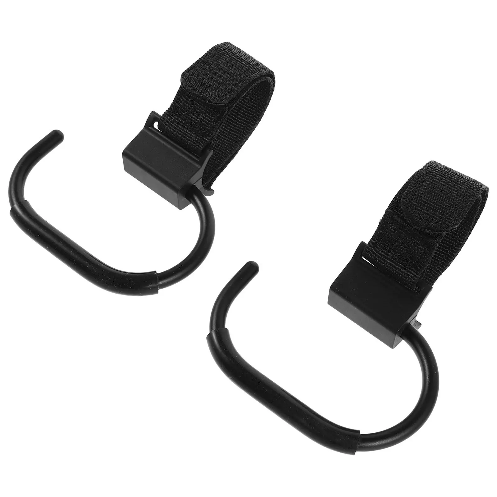 

2Pcs Baby Stroller Hooks Rotatable Alloy Plastic Heavy Duty Bag Holder for Diaper Bags Shopping Totes Pram Bags Pram Hook