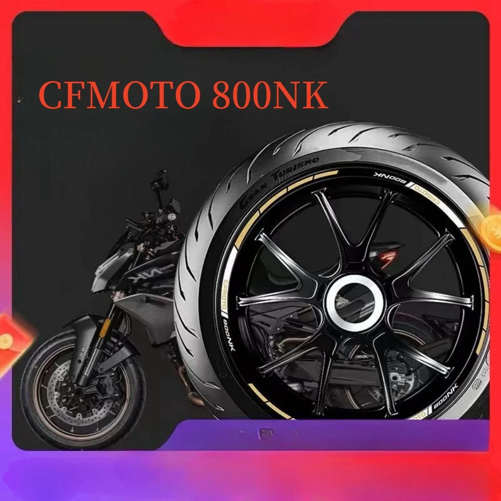 Autocollant de roue de moto pour CFMOTO, bande à rayures de moyeu de jante, accessoires de décalcomanie, 800, NK, 800NK