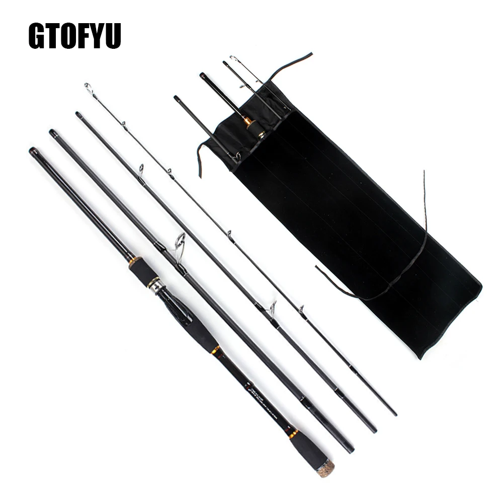 

Fishing Baitcasting Rod 1.8m-3.0m 3/4 Section 100% Hight Carbon 10-25g Power Ultralight Lure Spinning Casting Fishing Lure Rod